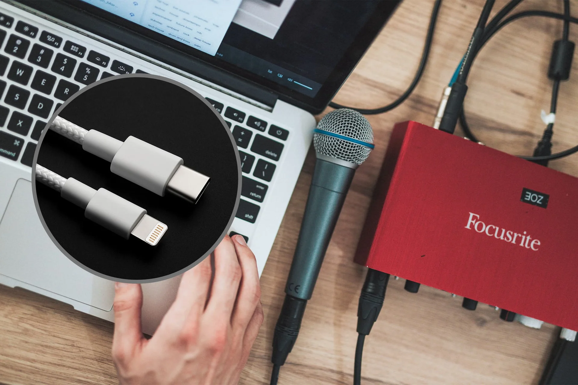 从Lightning到USB-C,便携声卡的供电难题解决了吗?